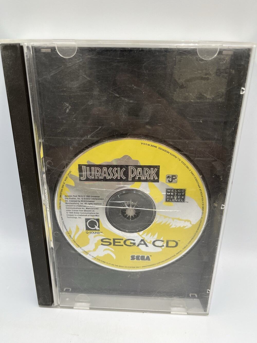 Jurassic Park (Sega CD, 1993)